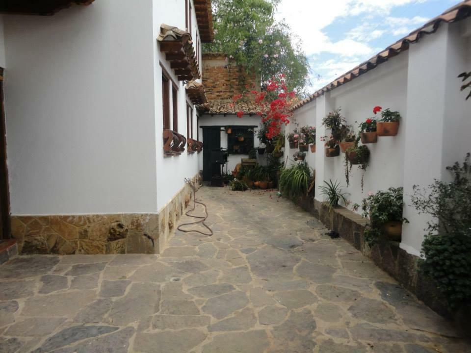 Hostal Del Carmen Villa de Leyva Eksteriør billede