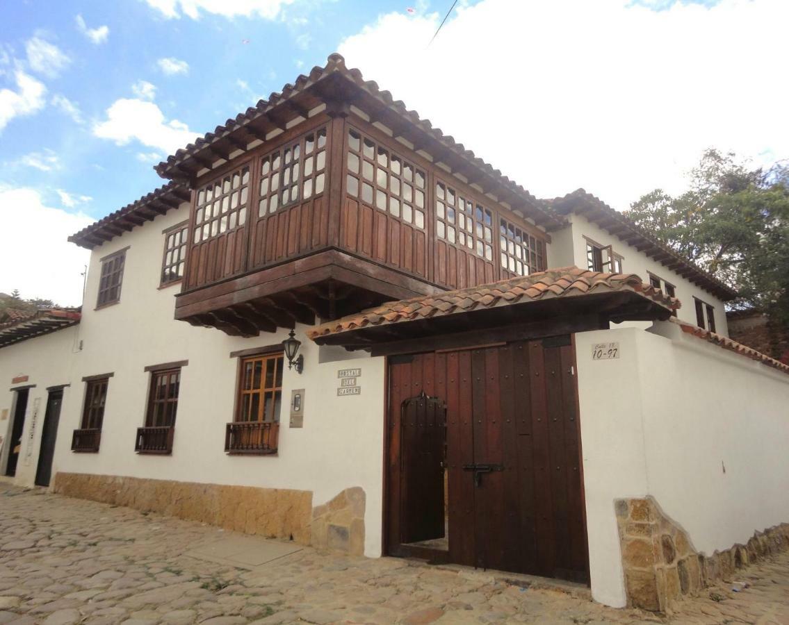 Hostal Del Carmen Villa de Leyva Eksteriør billede