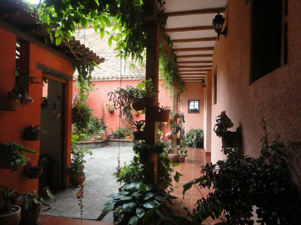 Hostal Del Carmen Villa de Leyva Eksteriør billede